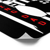 Bowling Vater Bowling Apparel - Bowling Poster (Ecke)