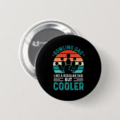 Bowling Vater Button (Vorne & Hinten)