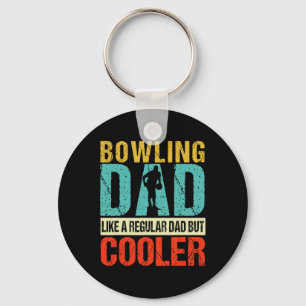 Bowling Vater Funny Bowlers Spare Bowling Button S Schlüsselanhänger