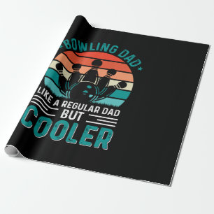 Bowling Vater Geschenkpapier