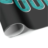 Bowling Vater Geschenkpapier (Rolleneckpunkt)