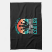 Bowling Vater Geschirrtuch (Vertikal)