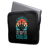 Bowling Vater Laptopschutzhülle (Vorderseite Links)