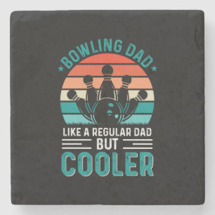 Bowling Vater Steinuntersetzer