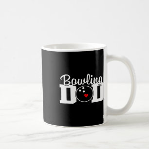 Bowling Vater Team Player Party Bowling Legend Fat Kaffeetasse