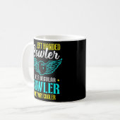 Bowling Verlassen 10 Button Bowling Kaffeetasse (Vorderseite Links)