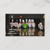 Bowling  visitenkarte (Vorderseite)