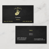 Bowling Visitenkarte (Vorne/Hinten)