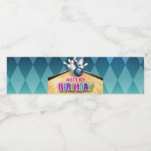 Bowling Wasser Flasche - Mädchen Wasserflaschenetikett (Einzelnes Label)