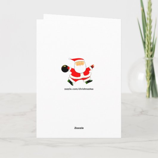 Bowling Weihnachten (Rückseite)