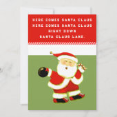 Bowling Weihnachten (Vorderseite)