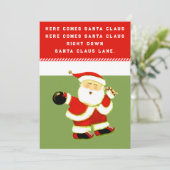 Bowling Weihnachten (Stehend Vorderseite)