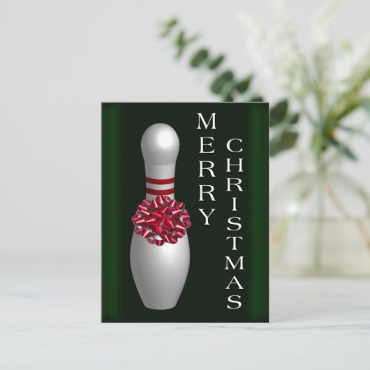 Bowling Weihnachten (Stehend Vorderseite)