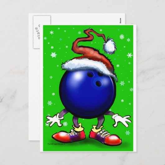 Bowling Weihnachten (Vorne/Hinten)