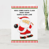 Bowling Weihnachten (Vorderseite)