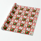 Bowling Weihnachten Geschenkpapier (Ungerollt)