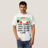 Bowling Weihnachten T-Shirt (Vorne ganz)