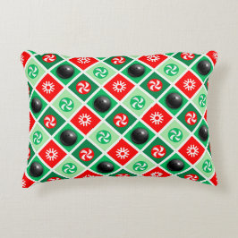 Bowling Weihnachtsfeiertag Dekokissen