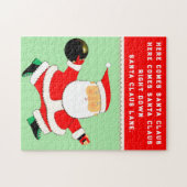 Bowling Weihnachtsfeiertag Puzzle (Horizontal)