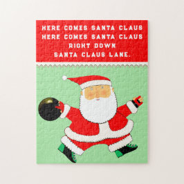 Bowling Weihnachtsfeiertag Puzzle