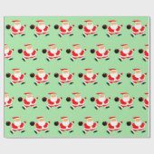 Bowling Weihnachtsgeschenk Geschenkpapier (Flach)