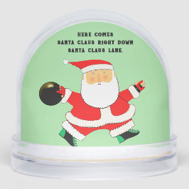 Bowling Weihnachtsgeschenk Schneekugeln