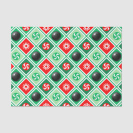 Bowling Weihnachtsgeschenkpapier Seidenpapier