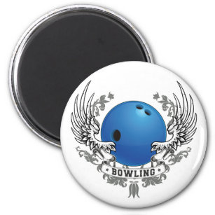 Bowling Wings Magnet