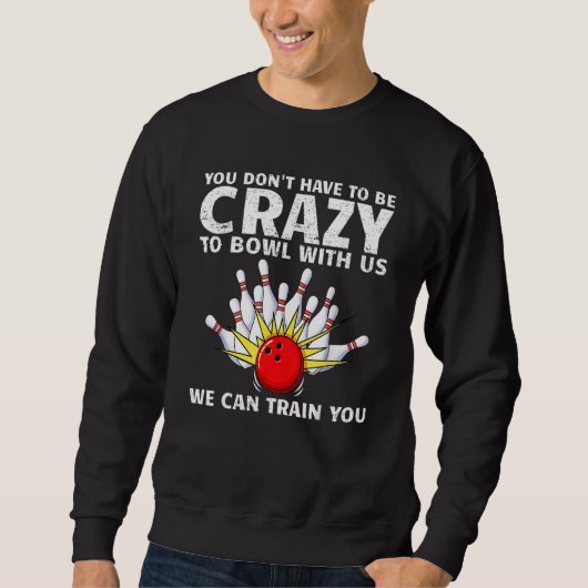 Bowling Women Bowler Team Bowling Target S Sweatshirt (Vorderseite)