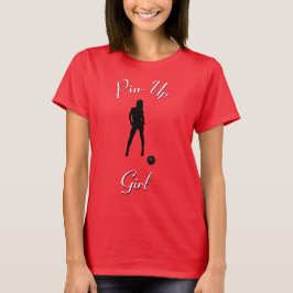 Bowling Women's Sportswear Button-Up Girl Custom T T-Shirt