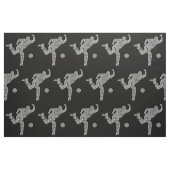 Bowling Word Art, Bowler Wordle Stoff (Fat Quarter (45,7 x 55,9 cm))