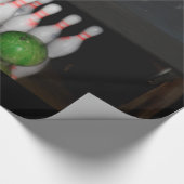 Bowling Wrapping Paper Geschenkpapier (Ecke)