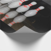 Bowling Wrapping Paper Geschenkpapier (Ecke)
