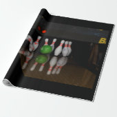 Bowling Wrapping Paper Geschenkpapier (Ungerollt)