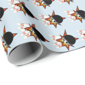 Bowling Wrapping Paper Geschenkpapier (Rolleneckpunkt)