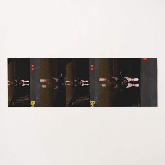 Bowling Yogamatte (Rückseite (Horizontal))