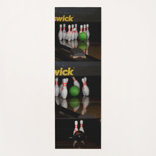 Bowling Yogamatte (Vorderseite)