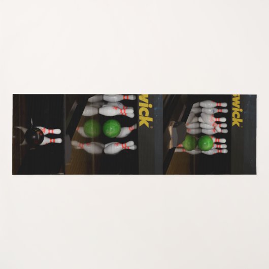 Bowling Yogamatte (Vorderseite (Horizontal))