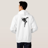 Bowling - Zehn-Button Bolwing Hoodie (Schwarz voll)