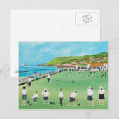 Bowling zu Newlyn Green Postkarte (Vorne/Hinten)