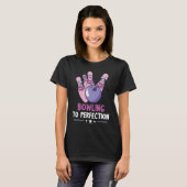 Bowling zum Ermessen Witziger Bowling Strike Bowle T-Shirt (Vorne ganz)