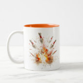 Bowling Zweifarbige Tasse (Links)