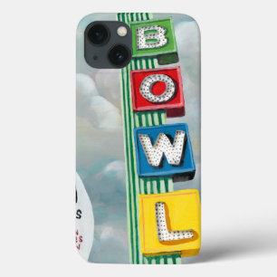 Bowlingbahn-Kunstwerke iPhone 13 Hülle