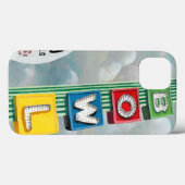 Bowlingbahn-Kunstwerke Case-Mate iPhone Hülle (Rückseite (Horizontal))