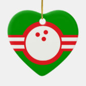 Bowlingball: Airstar Keramikornament (Hinten)