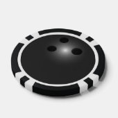 Bowlingball-Poker Pokerchips (Einzeln)