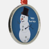 Bowlingbowlers-Weihnachtsgeschenk-Verzierung Keramik Ornament (Rechts)