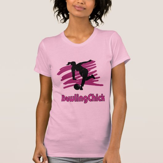 BowlingChick Logo T-Shirt (Vorderseite)