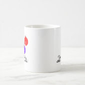 BowlingChick Plattform die Hallen Kaffeetasse (Mittel)