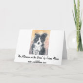 Bowlingcorgis-Ruhestands-Karte Karte (Rückseite)